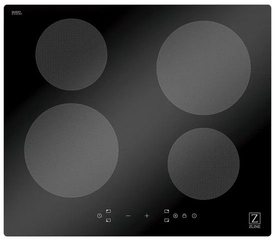 Zline 24" Black Induction Cooktop-0