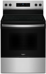 Whirlpool® 30" Stainless Steel Freestanding Electric Range