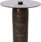 Renwil® Arta Glass Top Side Table with Tinted Black Base-2