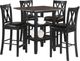 Mazin Furniture Norman 5 Piece Counter Height Dining Table Set-0