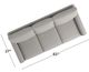 Bassett® Furniture Spencer Dove Sofa-2