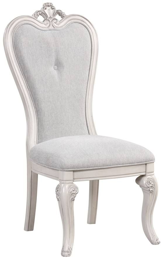 New Classic® Home Furnishings Cambria Hills Mist Gray Dining Side Chair-0