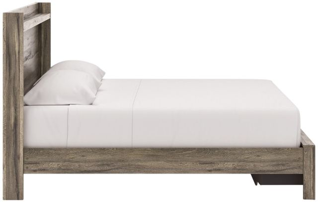 Signature Design by Ashley® Elbrim Brown King Storage Panel Bed-3