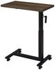Coaster® Westpark Dark Pine Top C-Table with Matte Black Base-2
