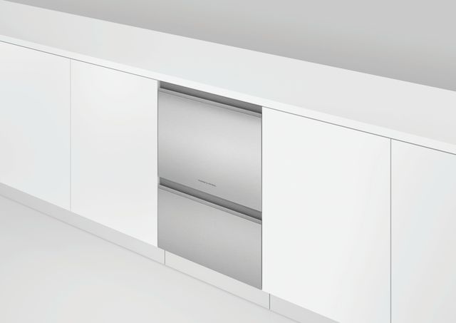 Fisher & Paykel Series 9 24" DishDrawer™ Stainless Steel Double Drawer Dishwasher-3