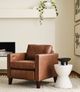 Best® Home Furnishings Customizable Traftly Revella Leather Incliner Chair with Espresso Legs-2