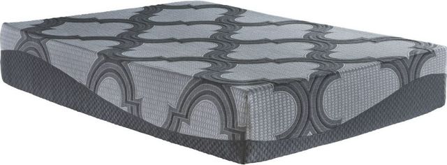 Sierra Sleep® by Ashley® 2-Piece 12" Hybrid and Better Adjustable Base Queen Mattress Set-1