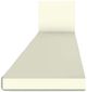 Vent-A-Hood® Premier Magic Lung® 66" Biscuit Wall Mounted Range Hood-1