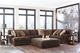 Jackson Furniture Mammoth 4-Piece Chocolate Left Side Facing U-Shape Chaise Sectional-1