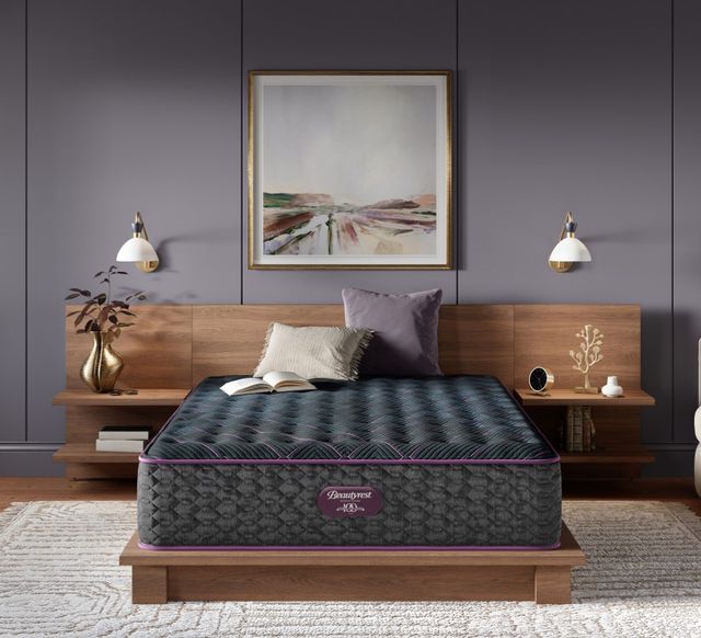 Beautyrest® World Class™ Level Three 14.5" Pocketed Coil Medium Firm Tight Top Queen Mattress-2