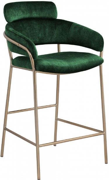 Meridian Furniture Yara Green Counter Stool-0
