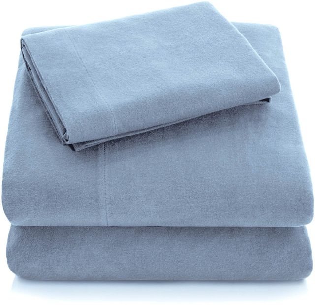 Malouf® Woven™ Portuguese Flannel Pacific King Pillow Case-0