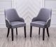 Kwality Imports Yolda 2-Piece Gray Accent Chair Set-1