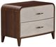 Michael Amini® Houston Walnut 2-Drawer Nightstand-0