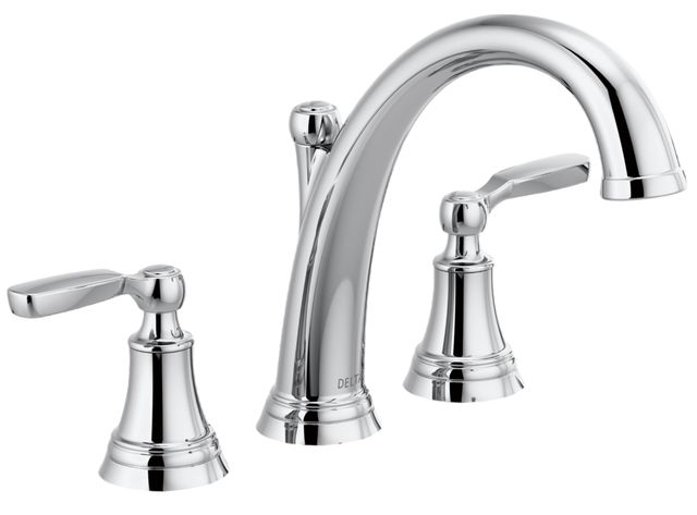 Delta Woodhurst® Chrome Roman Tub Trim-0