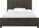Magnussen Home® Abington Weathered Charcoal Queen Panel Storage Bed-3
