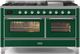 Ilve® Majestic II Series 60" Emerald Green Pro Style Dual Fuel Range-0