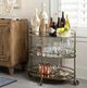 Crestview Collection Waterford Gold Bar Cart-3