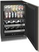 U-Line®  Home Collection 24" 4.9 Cu. Ft. Panel Ready Dual-Zone Beverage Center with Solid Door-4