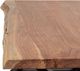 Porter International Designs Manzanita Natural Dining Table with Black X Base-3