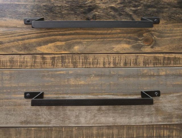 International Furniture Direct Loft Brown/Gray 52" TV Stand-3