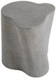 Classic Home Everson Dark Gray Concrete Outdoor Accent Table-3