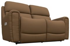 La-Z-Boy® Apollo Camel Power Reclining Loveseat with Headrest and Lumbar