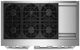 KitchenAid® 48" Scorched Orange Pro Style Dual Fuel Range with Chrome Electric Griddle-4