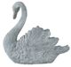 A & B Home Gray Mgo Swan Planter-3