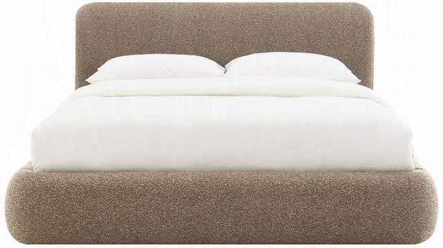 ACME Furniture Erica Dark Beige Eastern King Panel Bed-3