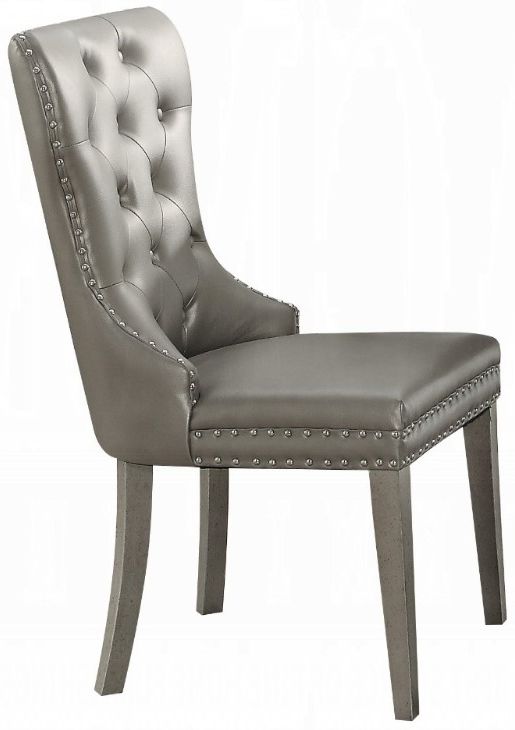 ACME Furniture Kacela 2-Piece Champagne Side Chair-0