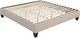 Elements International Abby Natural King Platform Bed-2