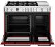 Bertazzoni Professional Series 48" Rosso Glossy Pro Style Dual Fuel Range-1