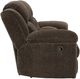 Signature Design by Ashley® Frohn Chocolate Reclining Loveseat with Console-2
