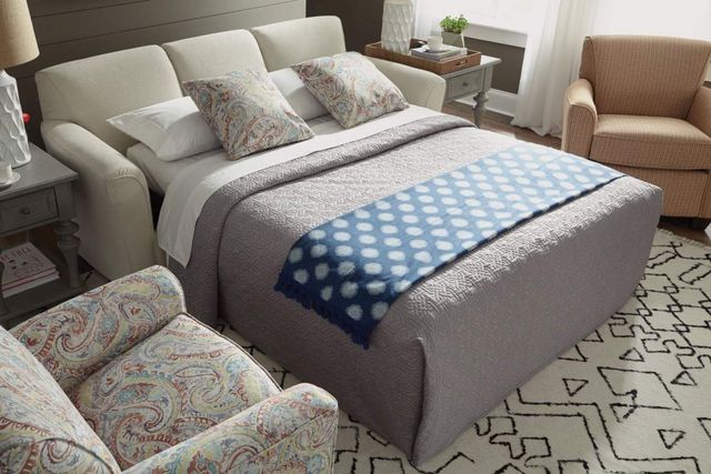 Flexsteel® Lakewood White Linen Sleeper-0