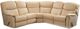 Elran Uno Beige 5-Piece Manual Reclining Sectional-0