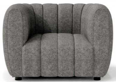 Furniture of America® Aversa Charcoal Gray Chair-1