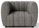Furniture of America® Aversa Charcoal Gray Chair-1