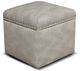 England Furniture Customizable Parson Storage Ottoman with Nailhead Trim-3