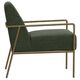 International Furniture Direct Aragon Olive Green Chair-2