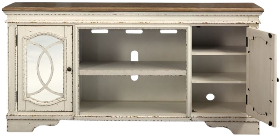 Signature Design by Ashley Realyn TV Stand - Thumbnail 3