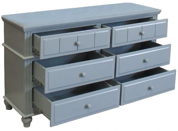 cottage grey dresser Cottage Town Gray Dresser