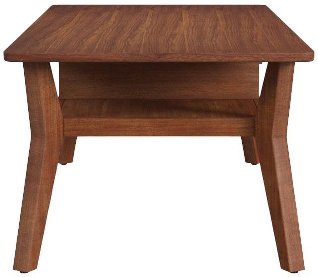 Flexsteel® Ludwig Brown Rectangular Coffee Table-3