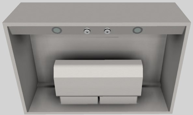 Vent-A-Hood® 36" Stainless Steel Wall Mounted Range Hood-3