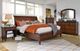 aspenhome® Cambridge Brown Cherry California King Sleigh Bed-1