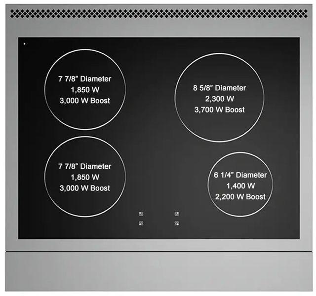 BlueStar® 30" Custom Pro Style Induction Range-1