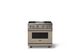 Viking® 5 Series 36" Nantucket Pro Style Gas (NG) Range with Polished Chrome Trim-3