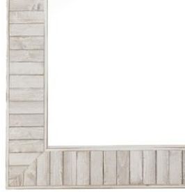 Coaster® Pino Gray Distressed Wood Accent Mirror-1