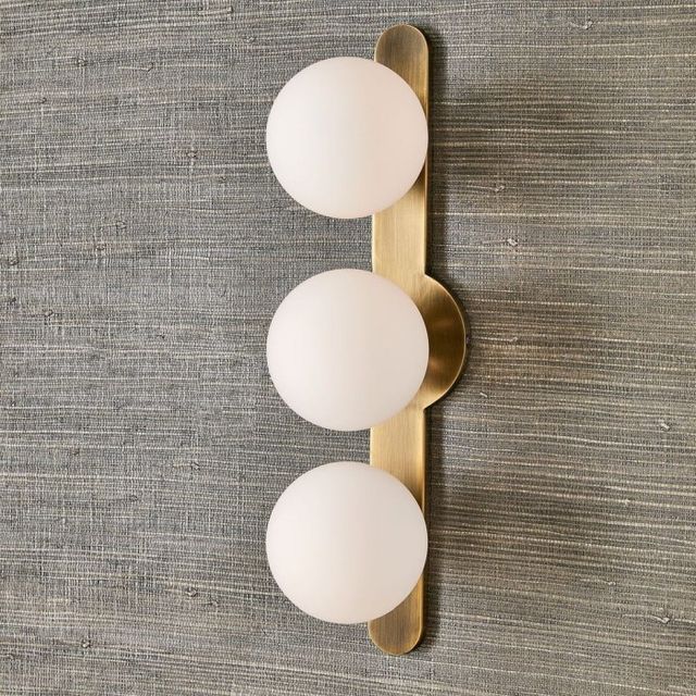 Uttermost® Droplet Antique Brass Sconce-1