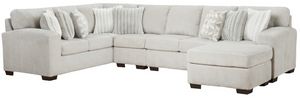 Affordable Furniture 3-Piece Posh Dove Sectional